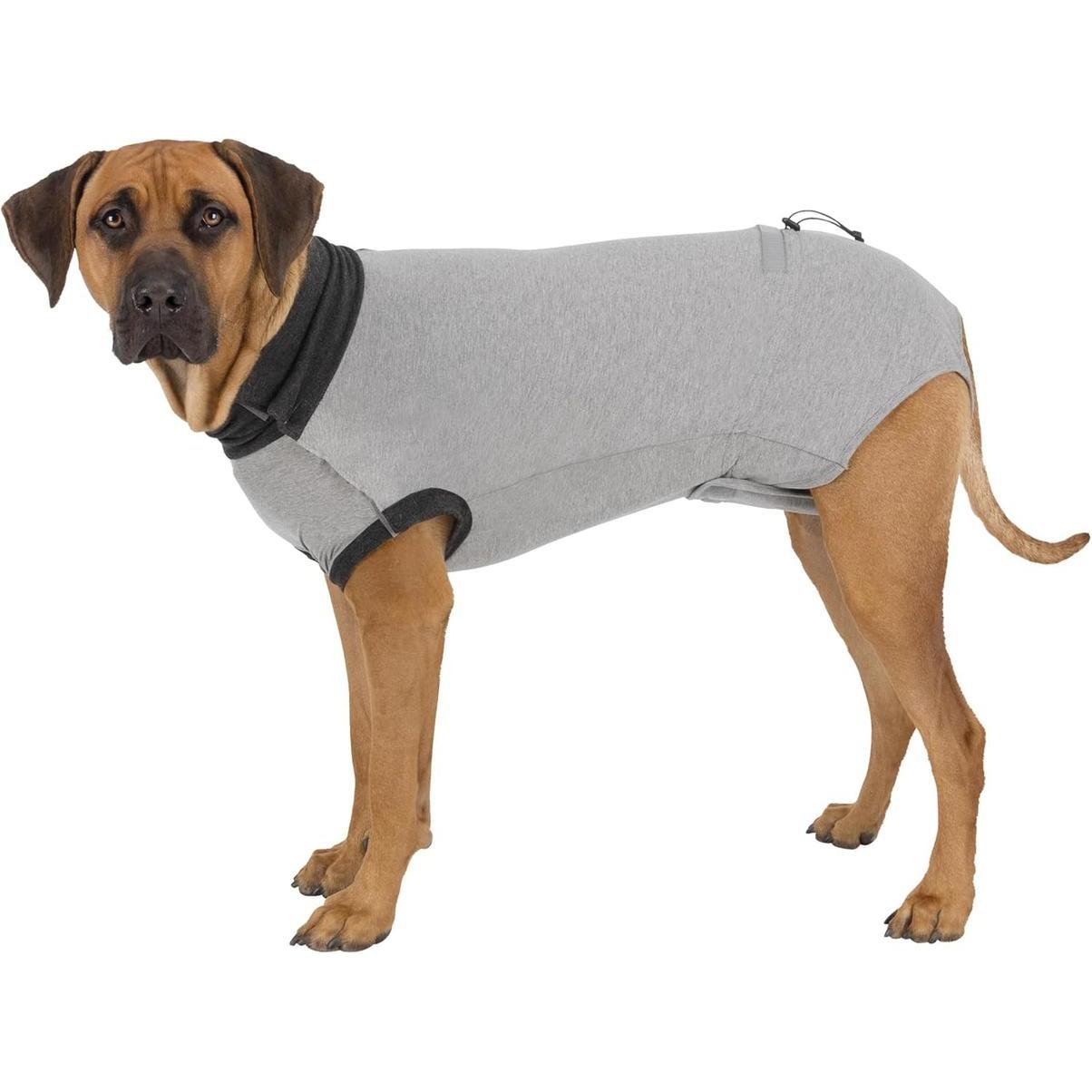 TRIXIE Body Protecteur Post-Opératoire Chien Taille M 45 cm Gris