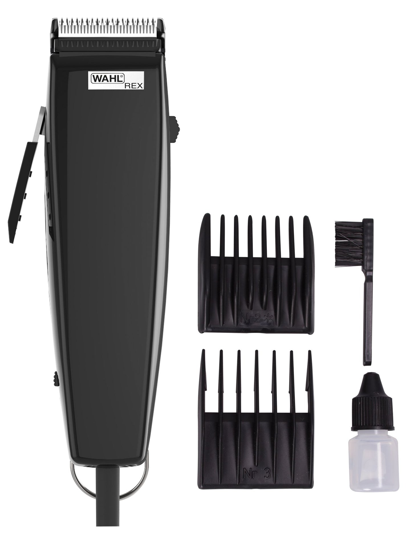 WAHL Rex 1230-0477 Tondeuse Professionnelle pour Chiens et Chats Filaire Silencieuse 60 dB