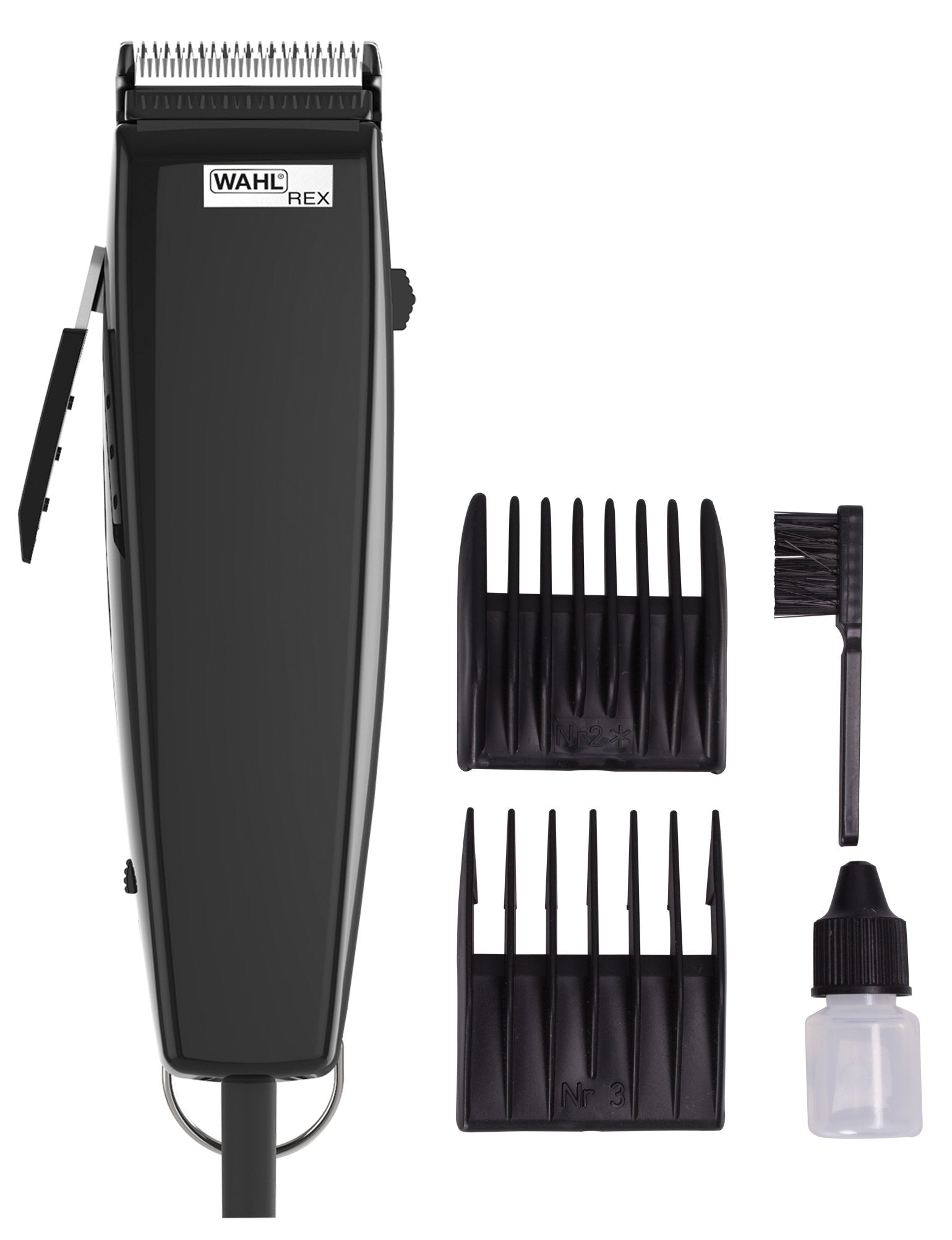 WAHL Rex 1230-0477 Tondeuse Professionnelle pour Chiens et Chats Filaire Silencieuse 60 dB