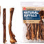 FLAMINGO Oesophage de Buffle Plat Friandise Naturelle Séchée Chien 500g