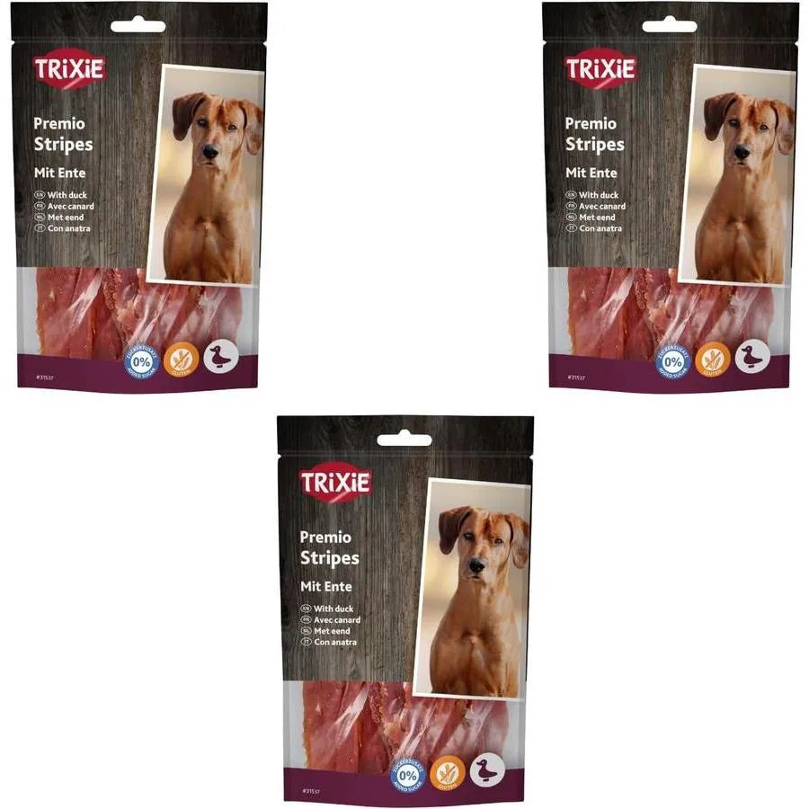 TRIXIE Premio Stripes au canard 100g