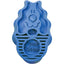 KONG ZoomGroom Brosse de Massage pour Chien et Chat Poils Courts Bleu