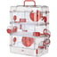 ZOLUX Cage rongeurs RODY 3 TRIO Rouge L 53 x l 27 x H 41 cm