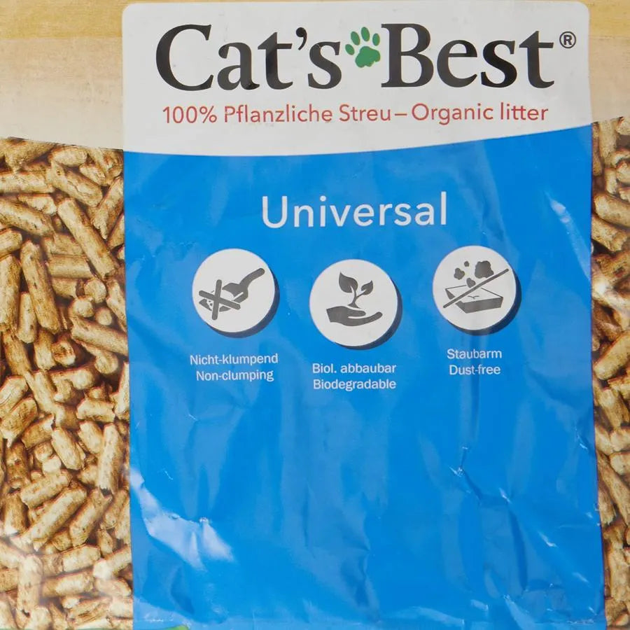CAT'S BEST Universal Litière Végétale Polyvalente 20L (11kg)