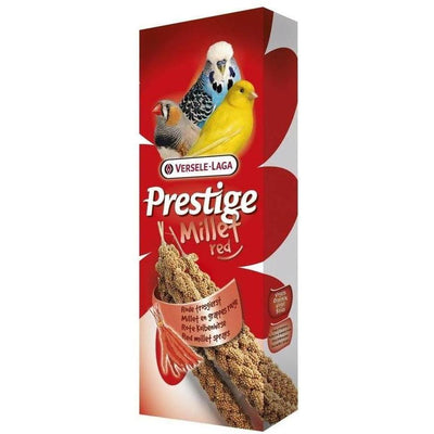 VERSELE LAGA Prestige Millet en Grappes Rouge pour Oiseaux 100g