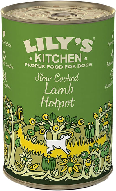 LILY'S KITCHEN Adulte Terrine Lamb Hotpot Agneau et Légumes 400g