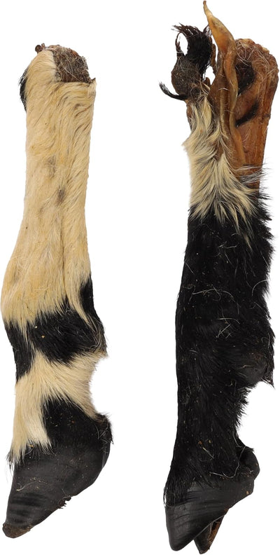 FLAMINGO Pieds de mouton avec poils en sachet 200g Lot de 2
