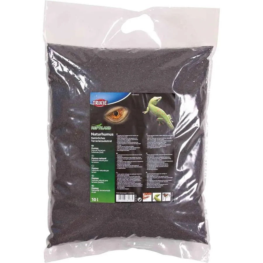 TRIXIE Humus naturel Substrat naturel pour terrarium 10L