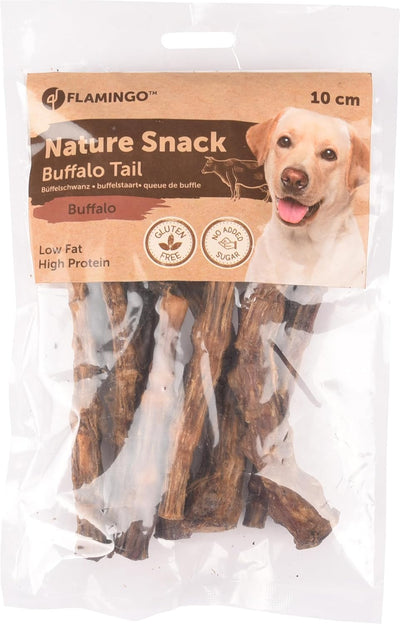 FLAMINGO Nature Snack Queue de Buffle 10cm 100g