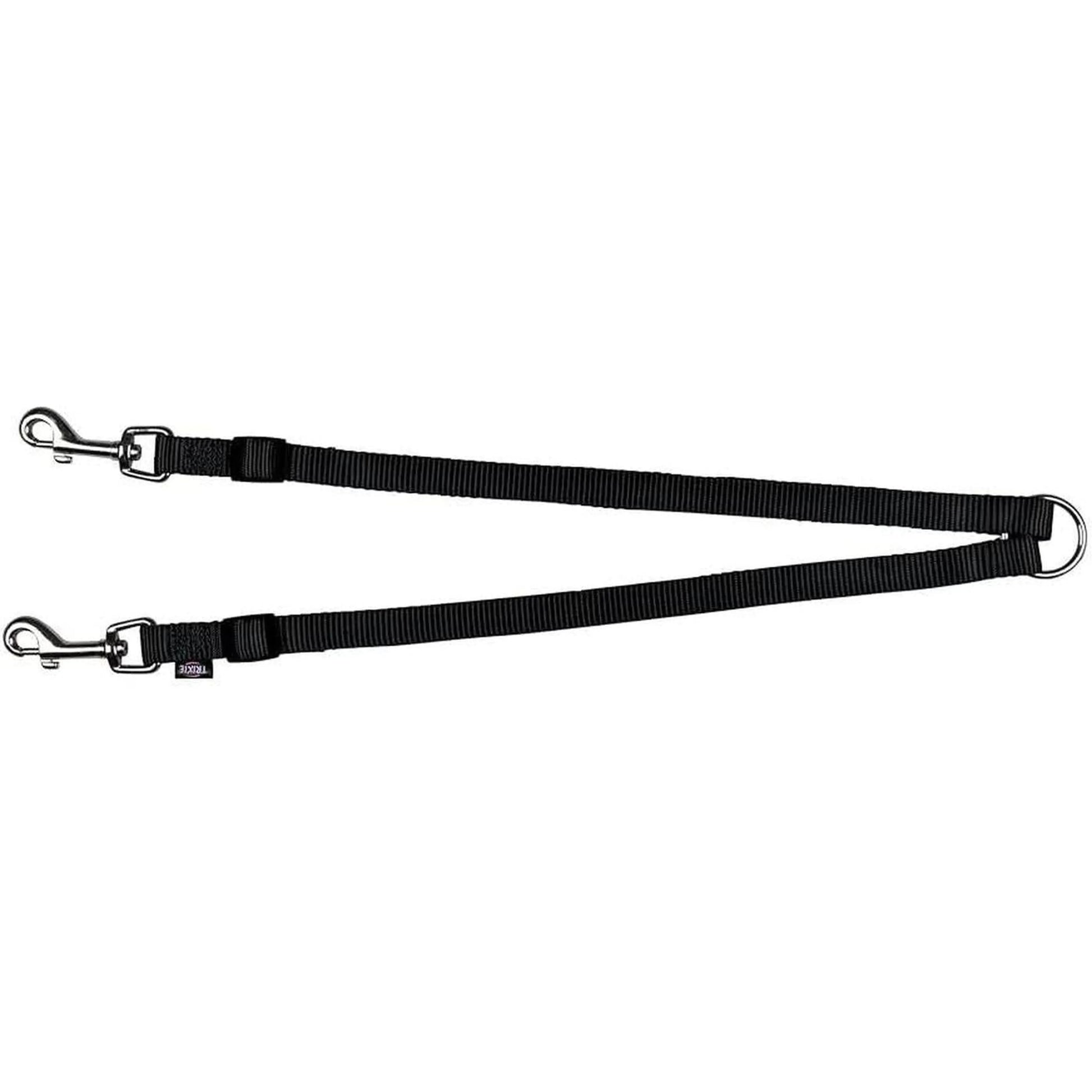 TRIXIE Premium Accouple XS–M 40–70 cm 15 mm Noir