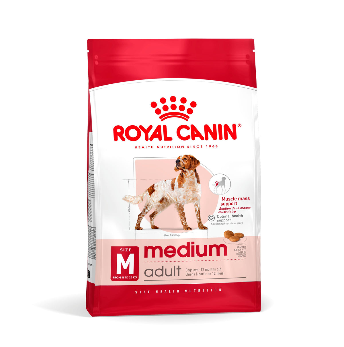 ROYAL CANIN Size Health Nutrition Medium Adult 15 kg + 3 kg offerts