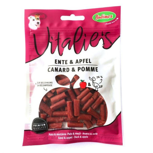 BUBIMEX Vitalies au canard et à la pomme 80 g