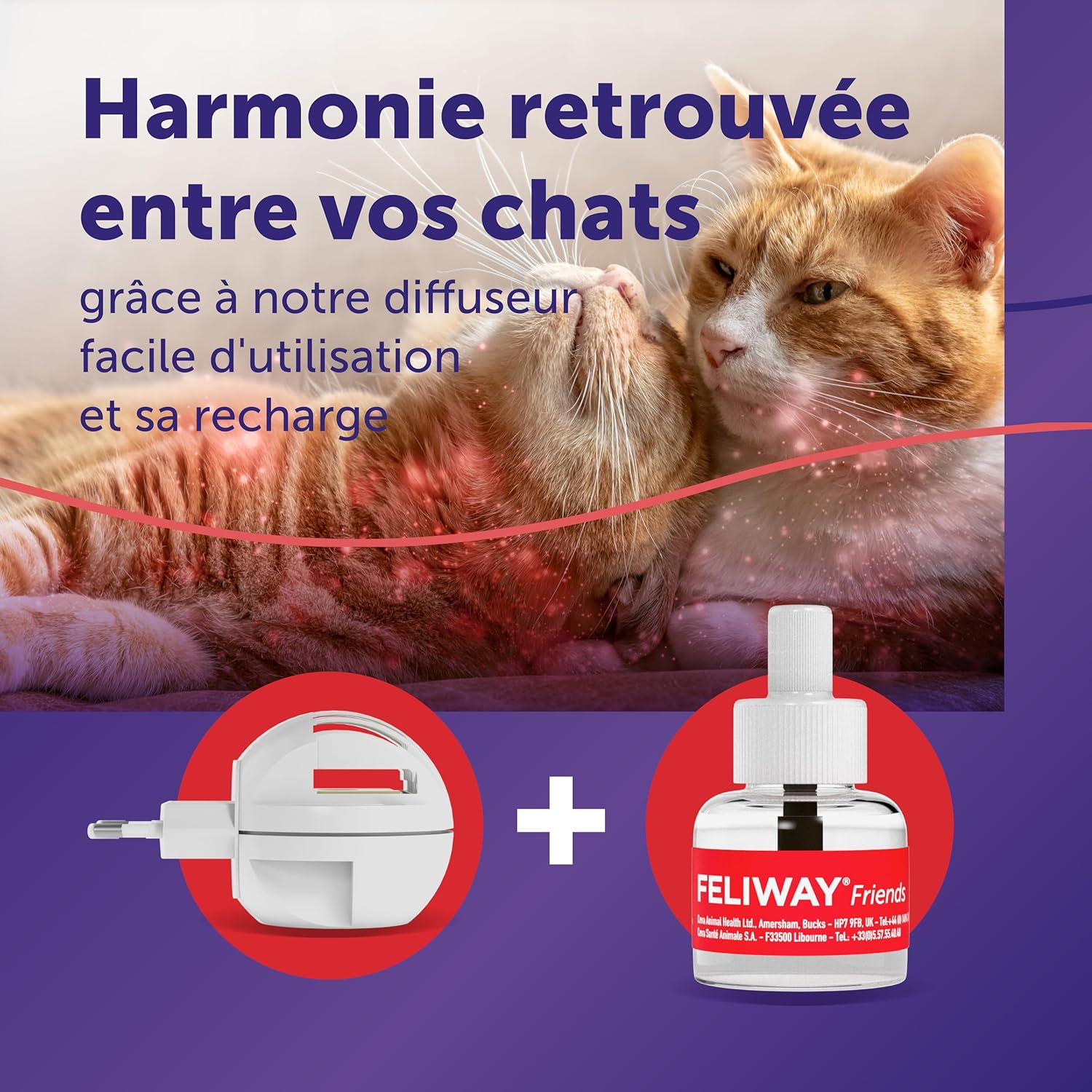 FELIWAY 48ML FELIWAY FRIENDS START KIT DIFFUSEUR+RECHARGE