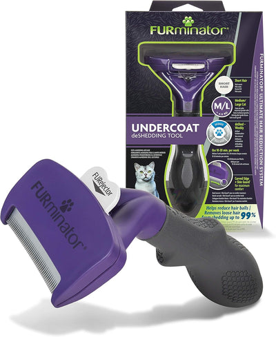 FURMINATOR Outil deShedding Undercoat Chat L Poils Courts