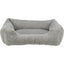 TRIXIE Couchage Jonna 70x50 cm Velours Côtelé Gris Fond Antidérapant