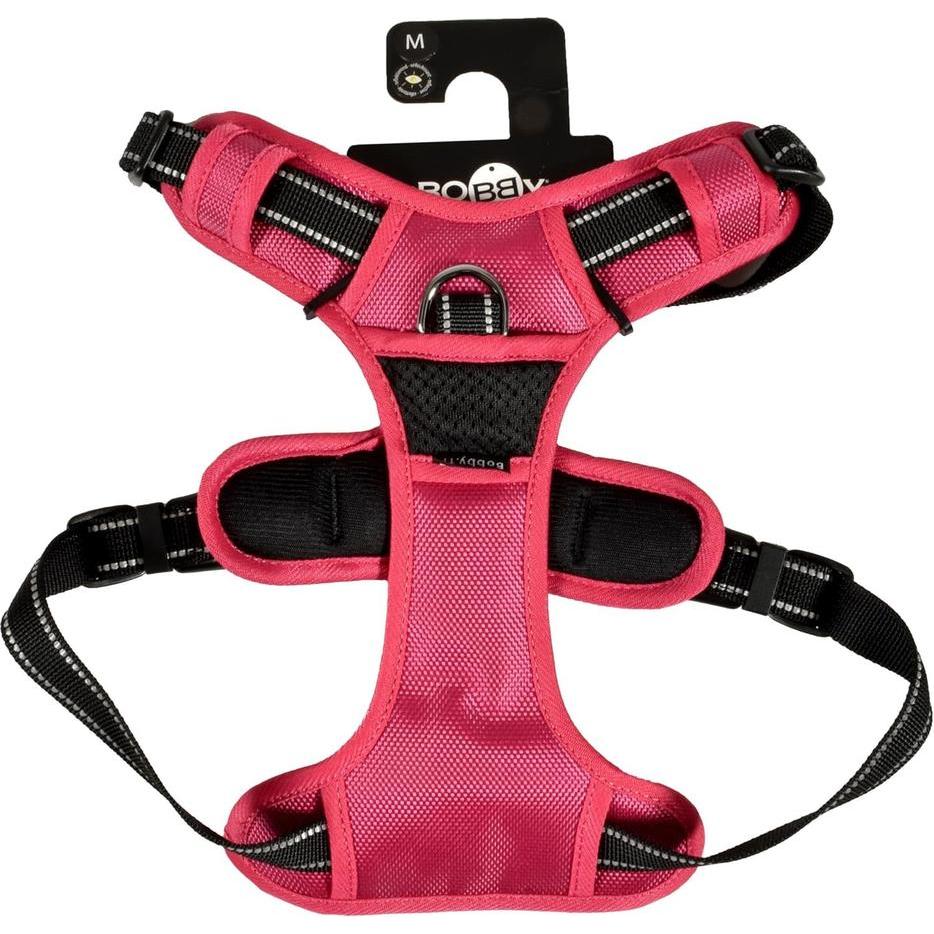 BOBBY Harnais Rando Walk XS Rose Nylon Réfléchissant Boucles Réglables