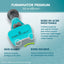 FURMINATOR Outil de Toilettage Pour Chat de Petite Taille à Poils Longs S Premium