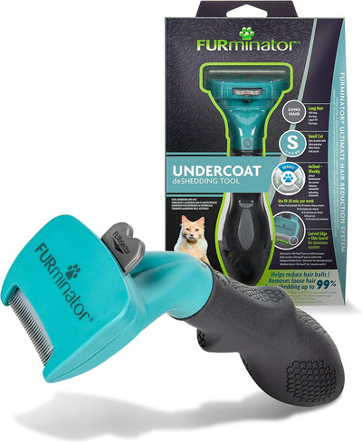 FURMINATOR Outil de Toilettage Pour Chat de Petite Taille à Poils Longs S Premium