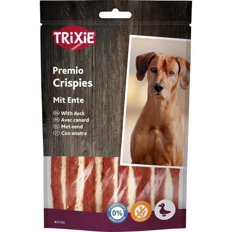 TRIXIE Premio Crispies au canard 100g