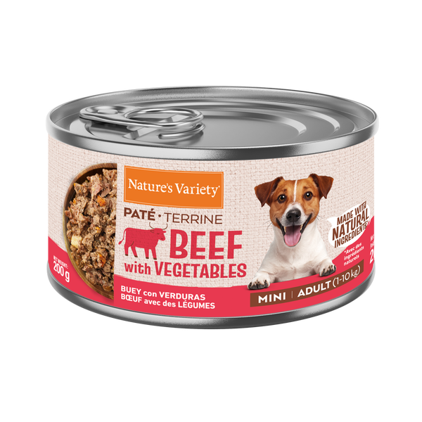 NATURE’S VARIETY Terrine adulte mini, bœuf 200 g