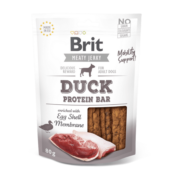 BRIT Meaty Jerky Duck Protein Bar au canard 80 g