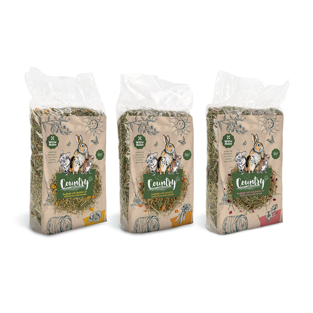 COUNTRY Foin de Fleurs Carottes 500g