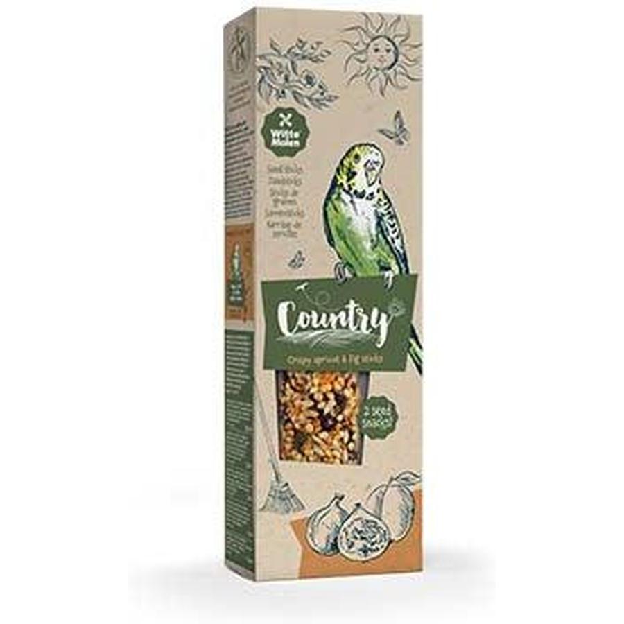 COUNTRY Country Crispy Carrot & Broccoli Stick Bâtonnet à mâcher carotte & brocoli pour lapins et petits animaux 2x60g