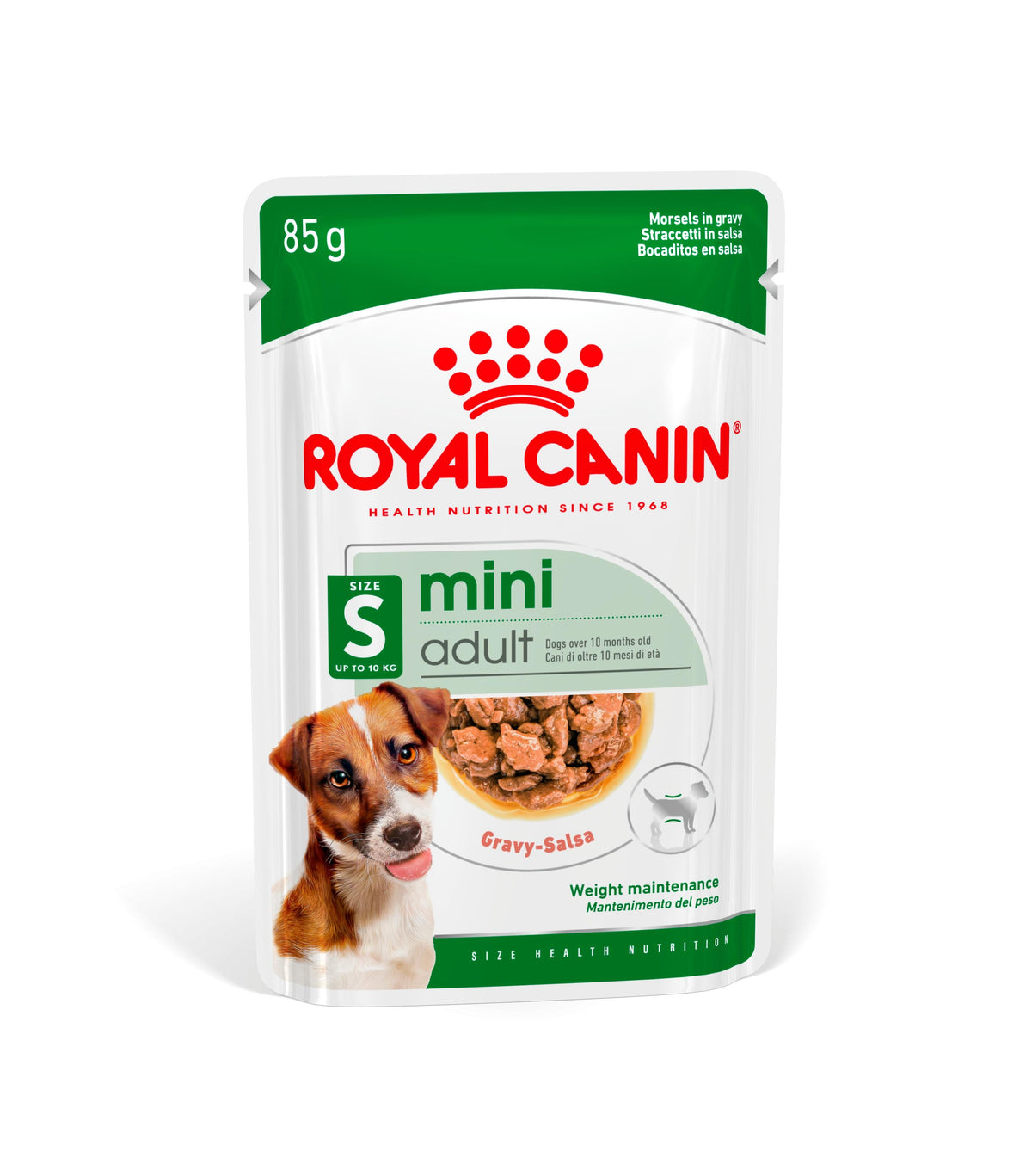 ROYAL CANIN Mini Adult Morceaux en Sauce pour Chien de Petite Taille 12x85g