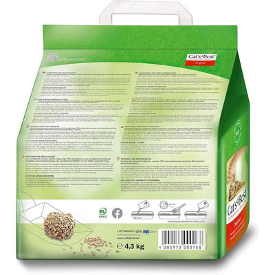 CAT'S BEST Original Litière pour Chat 10L (4,3kg)