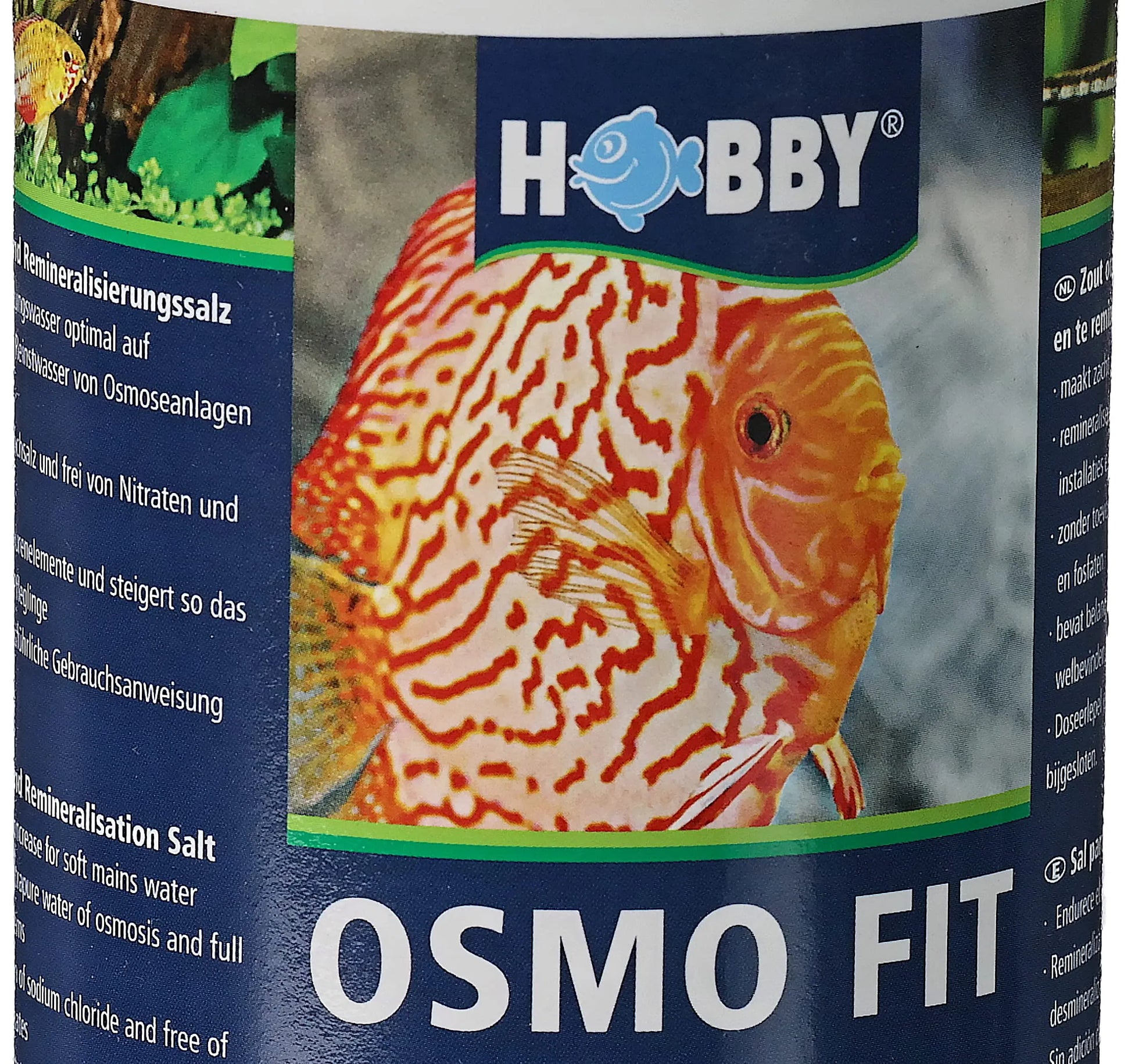 HOBBY-DOSHE AQUARISTIK Osmo Fit 400g Sel minéral pour reminéralisation et durcissement de l'eau osmosée