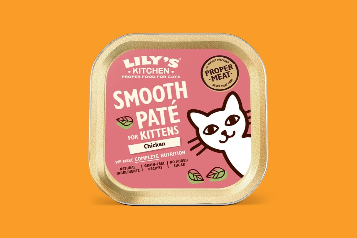 LILY'S KITCHEN Terrine pour Chaton au Poulet 85g