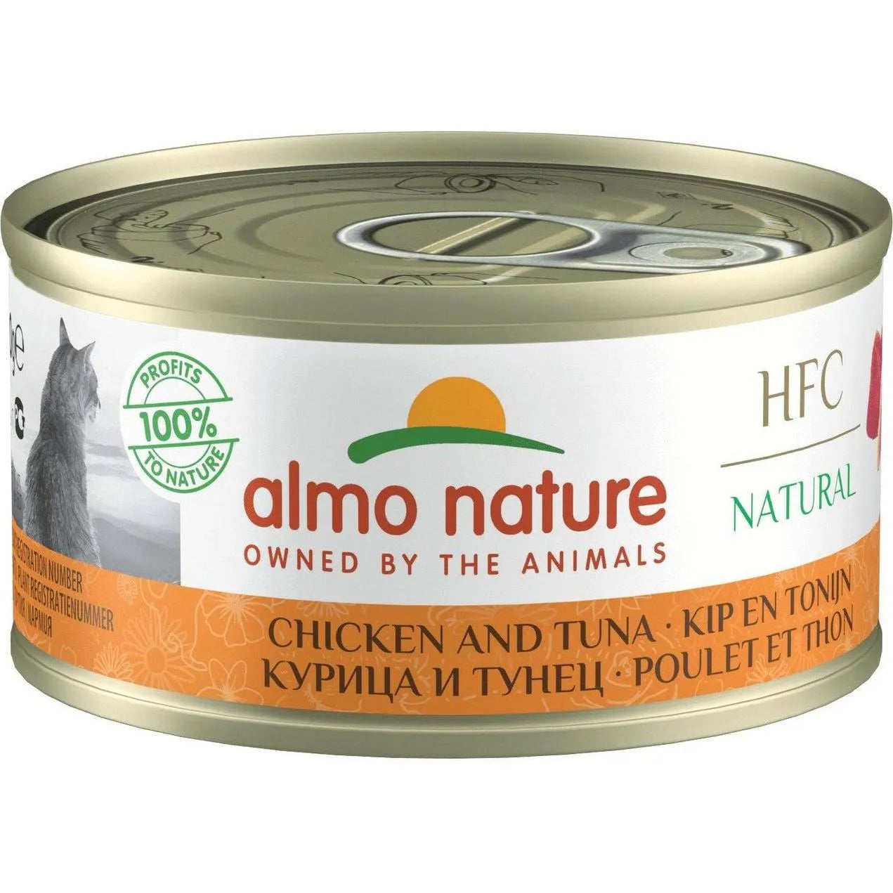 ALMO NATURE HFC Natural Poulet et Thon 70g