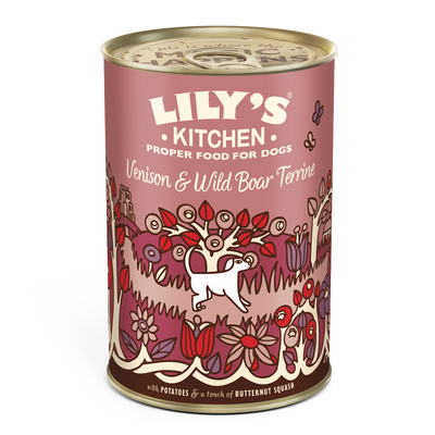LILY'S KITCHEN Venison & Wild Boar Terrine Adulte 400g