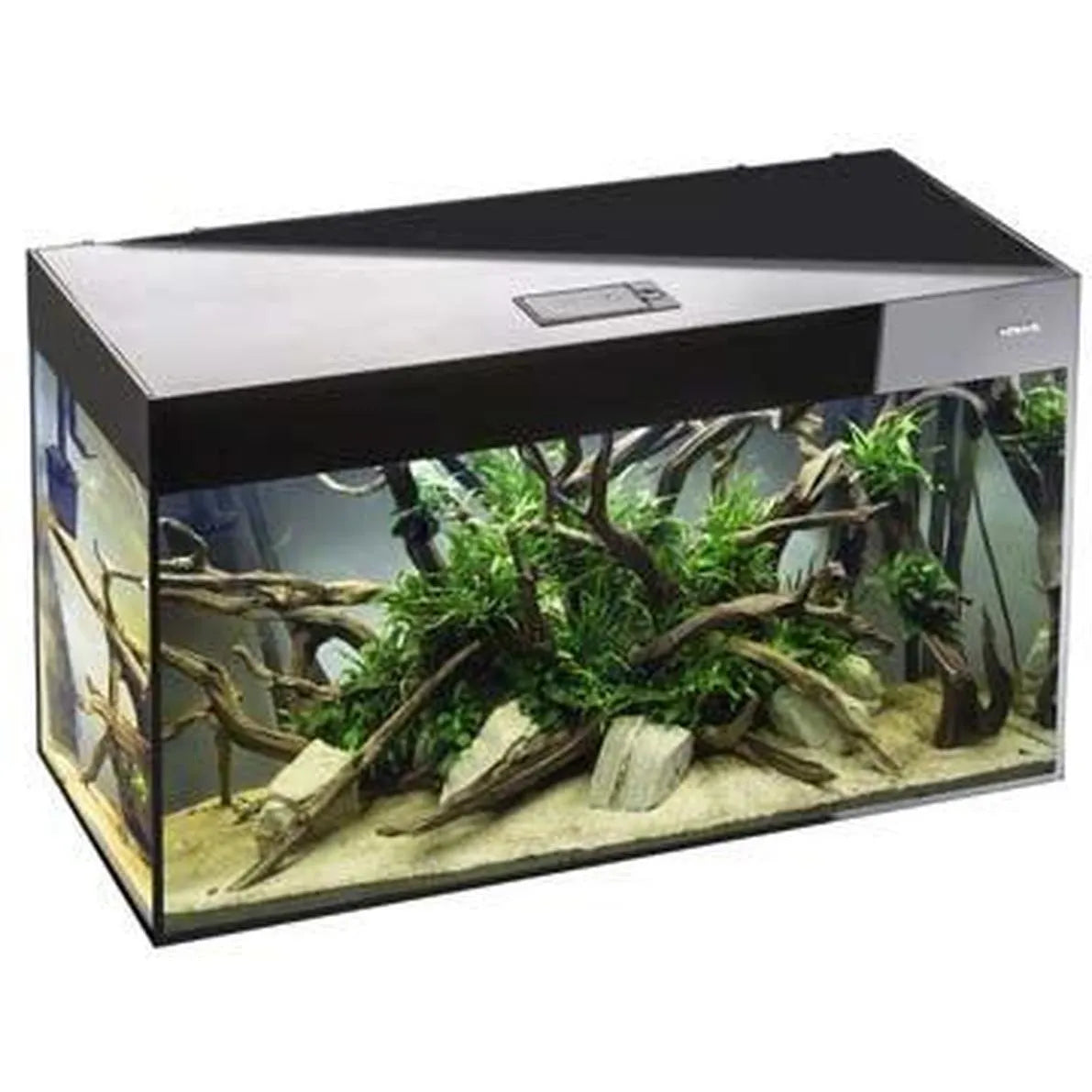 *AQUARIUM GLOSSY ST 100 NOIR D&N led 2x14w 100x40x63cm 215L (sur cde)