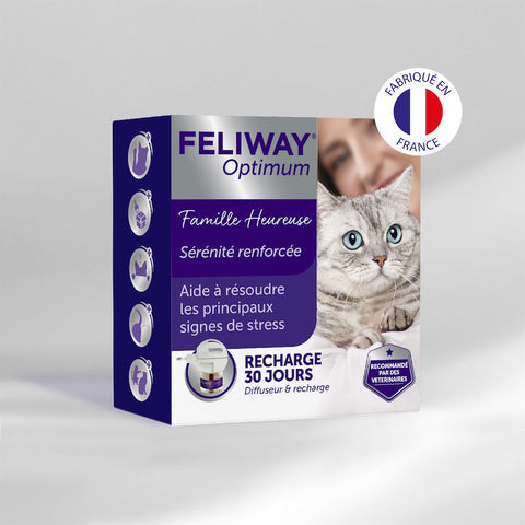 FELIWAY Optimum Recharge Diffuseur Lot de 84