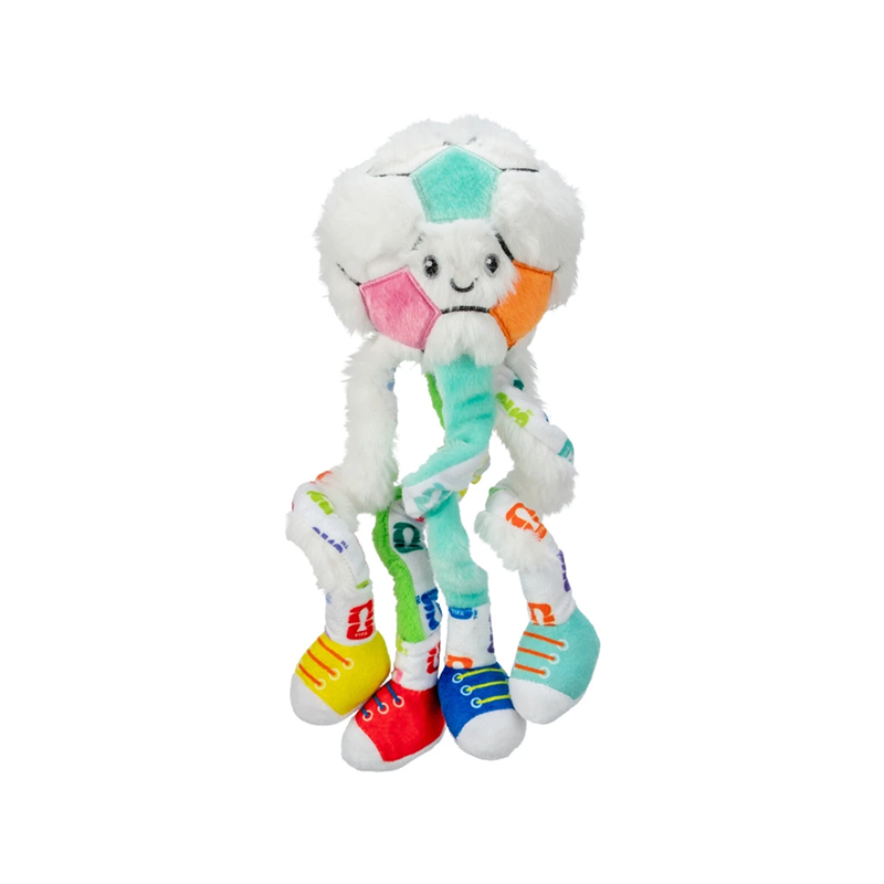 FIFA 2026 Ballon de foot avec pieds 32 cm multicolore - jouet pour chien