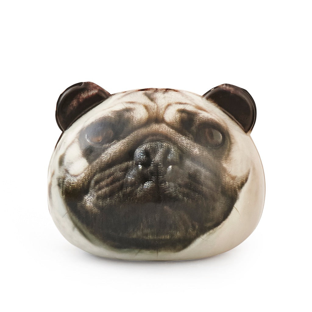 KIKKERLAND Feeling Ruff? Stress Balls Balles anti-stress chien Assortis PU 8,5x6,7x7,7cm