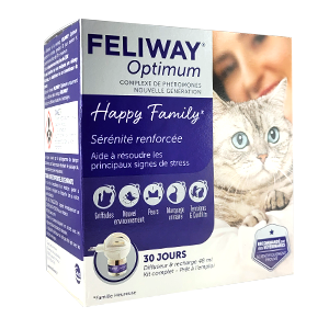 FELIWAY Optimum Recharge Diffuseur Lot de 84