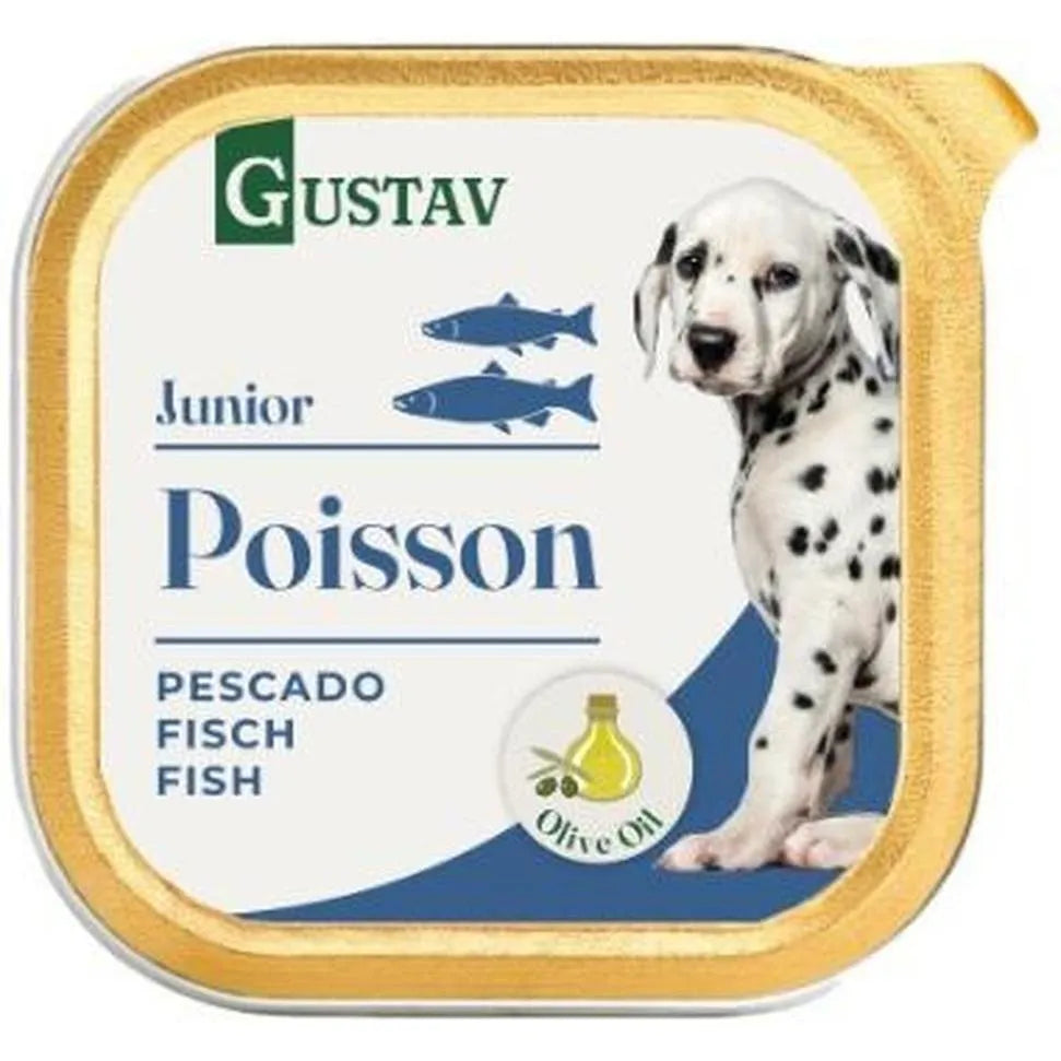 GUSTAV Junior Chien Poisson 150g