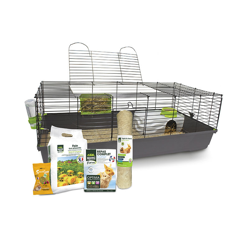 HAMIFORM Coffret Essentiel Lapin Kit complet d'accueil pour lapin toy et jeune lapin
