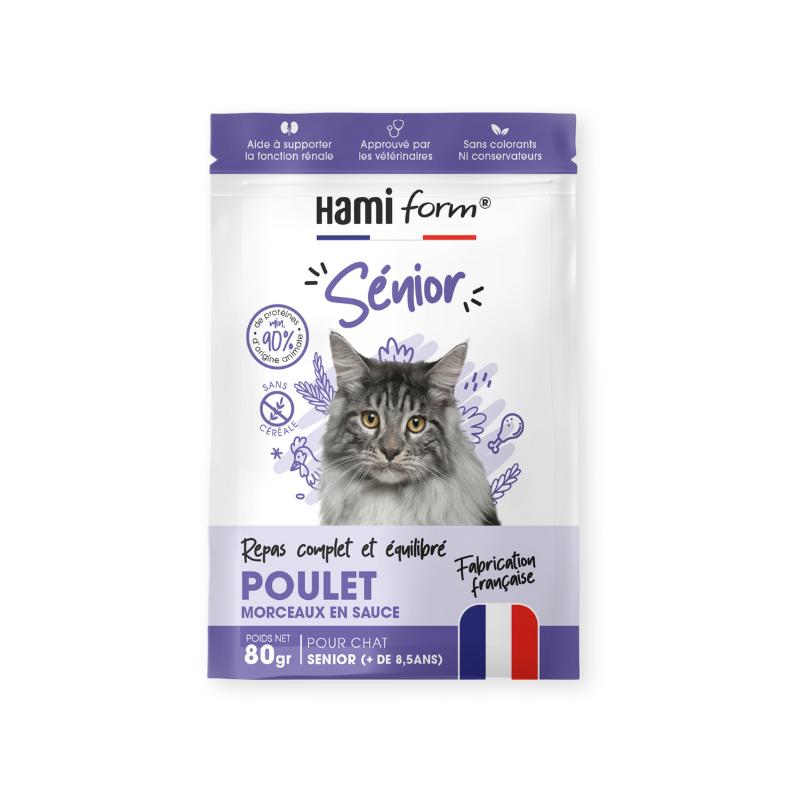 HAMIFORM Pack Repas Complet Poulet Chaton 10x80g