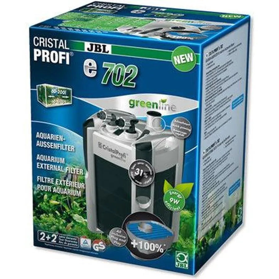 Filtre Externe JBL CristalProfi e702 greenline - pour aquarium de 60 à 200 L