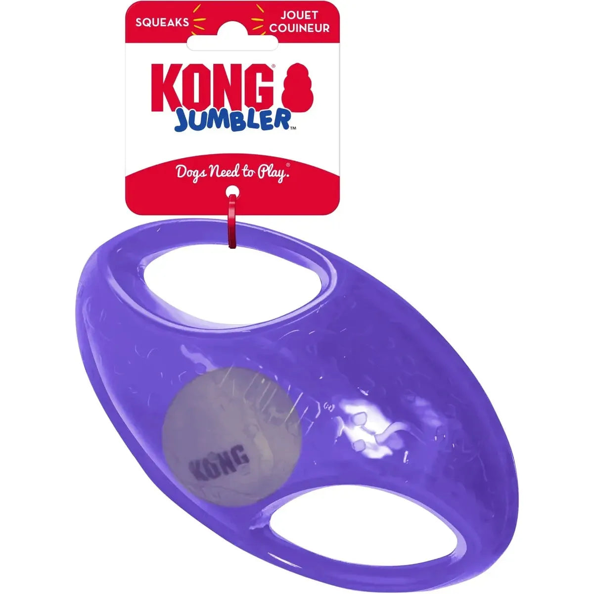 KONG Jumbler Football M/L Jouet interactif pour chien
