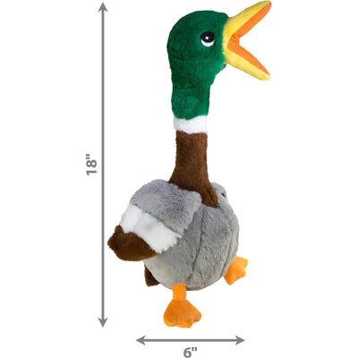 KONG Shakers Honkers Canard Jouet en Peluche pour Chien