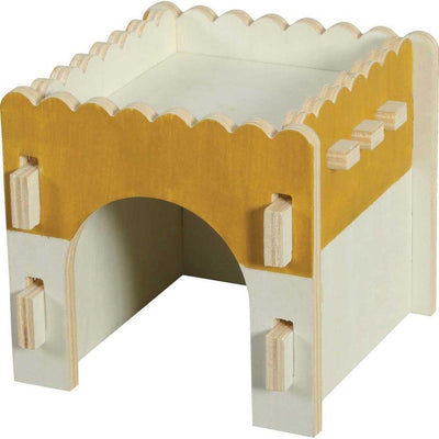 ZOLUX Maison en bois M Hamster Cosy+ Marron 15x17x14 cm