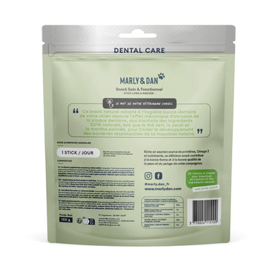 MARLY ET DAN Dental Care Moyens / Grands Chiens 7 sticks