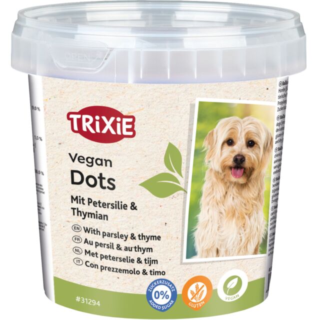 TRIXIE Soft Snack Dots avec du persil et du thym 200 g
