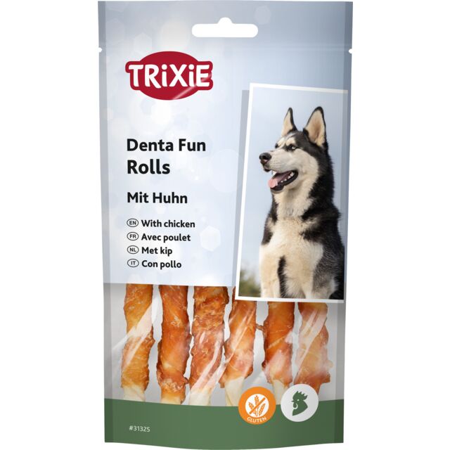 TRIXIE Rolls au poulet 6 pièces / 70 g