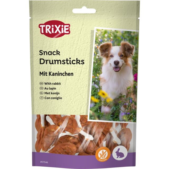 TRIXIE Drumsticks au lapin 8 pièces / 100 g