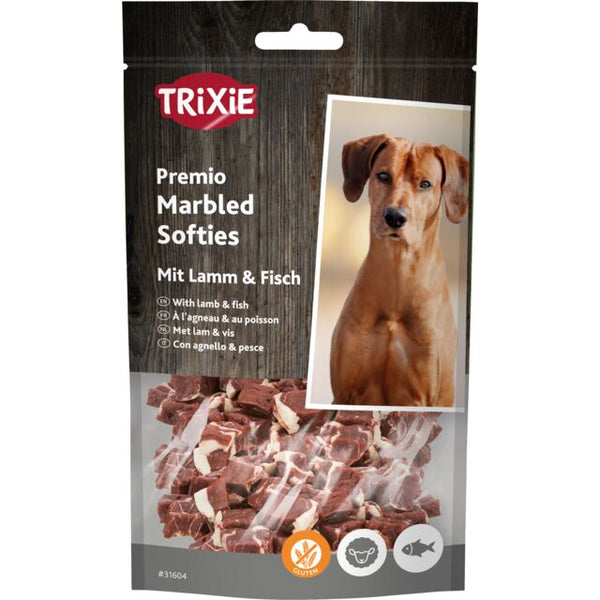 TRIXIE Marbled Softies à l'agneau & au poisson 100 g